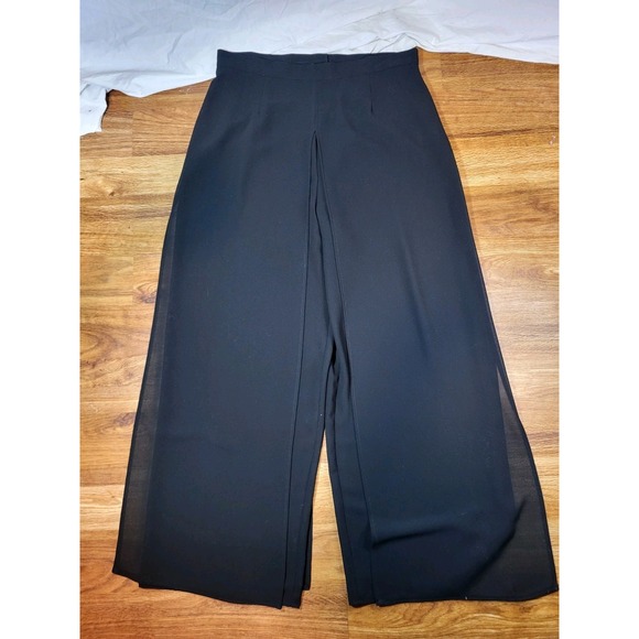 Helen Ainson Pants - Helen Ainson Size 12 Black Flowy Dress Pants USA